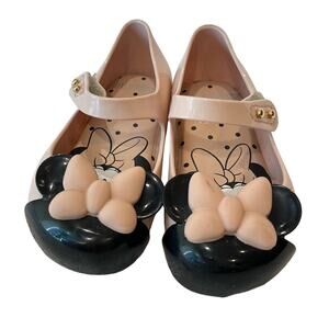 Mini Melissa Minnie Mouse Flats sz 6 Disney Minnie Mouse shoes bow